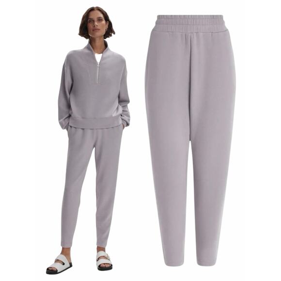 Varley Pants - Varley The Slim Pants 25" DoubleSoft Sweatpants Raindrops Lilac Size S